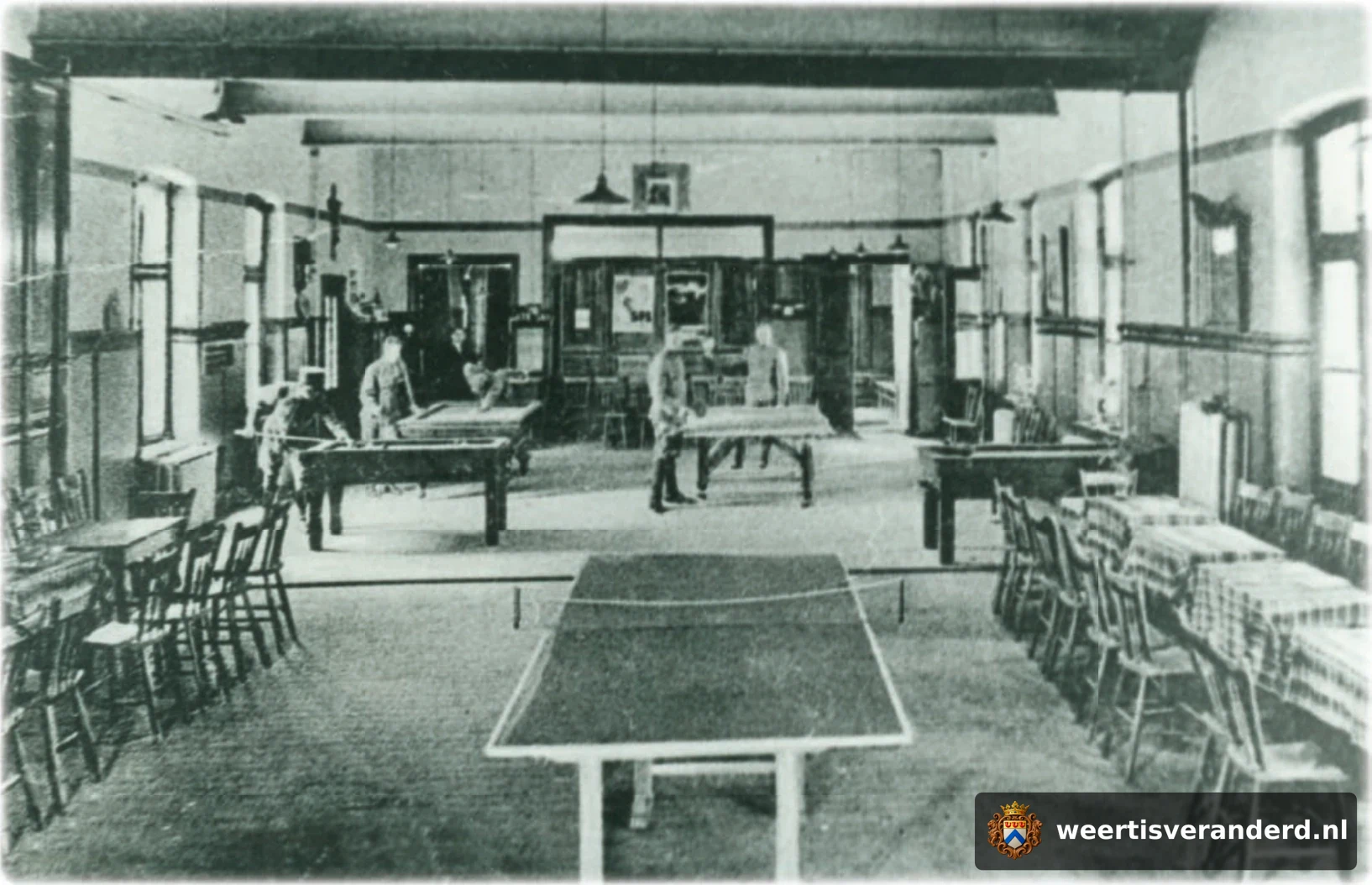 De ontspanningszaal van het St. Jozefsgebouw