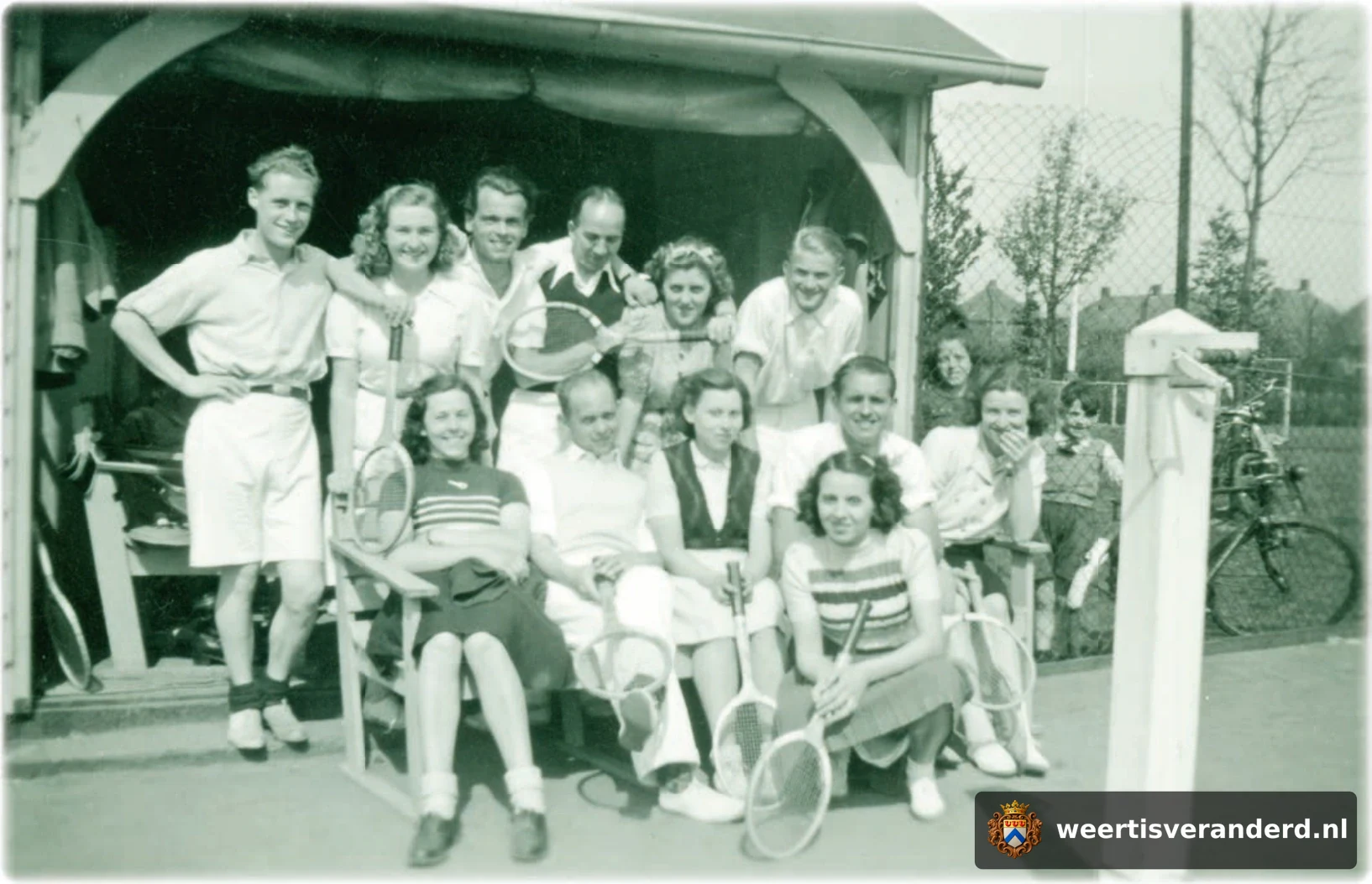 Leden van tennisclub Weert