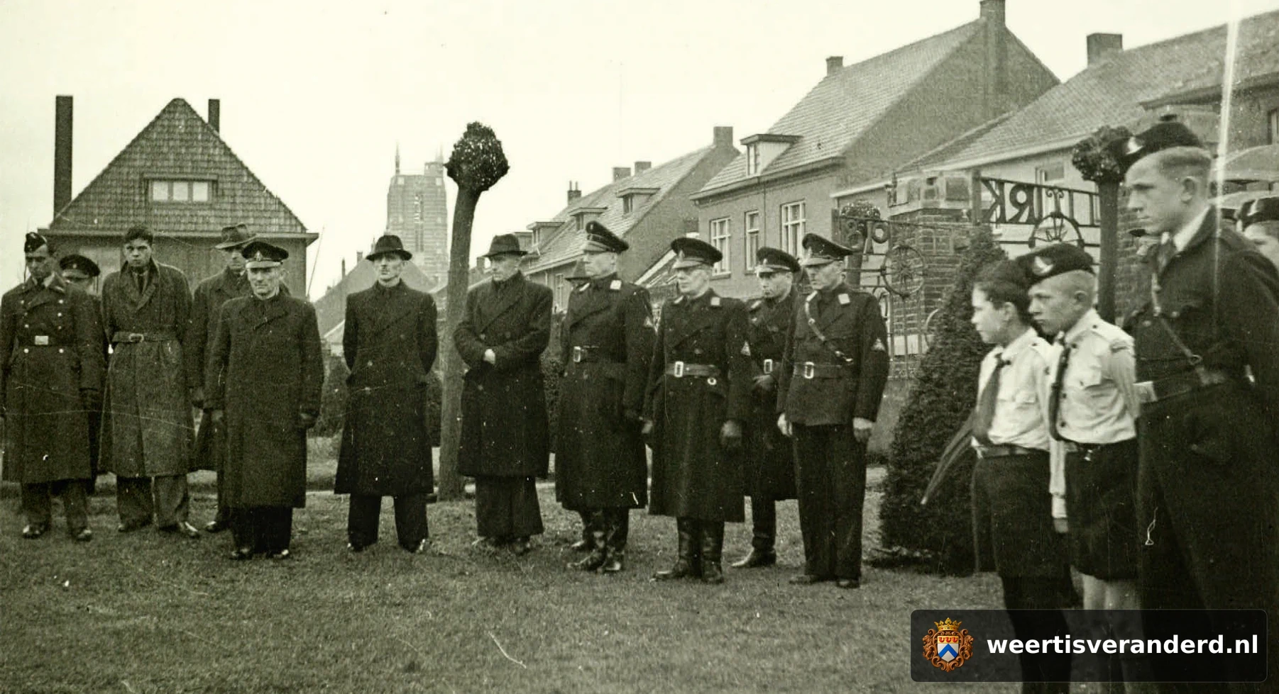 Begrafenis van een NSB-lid