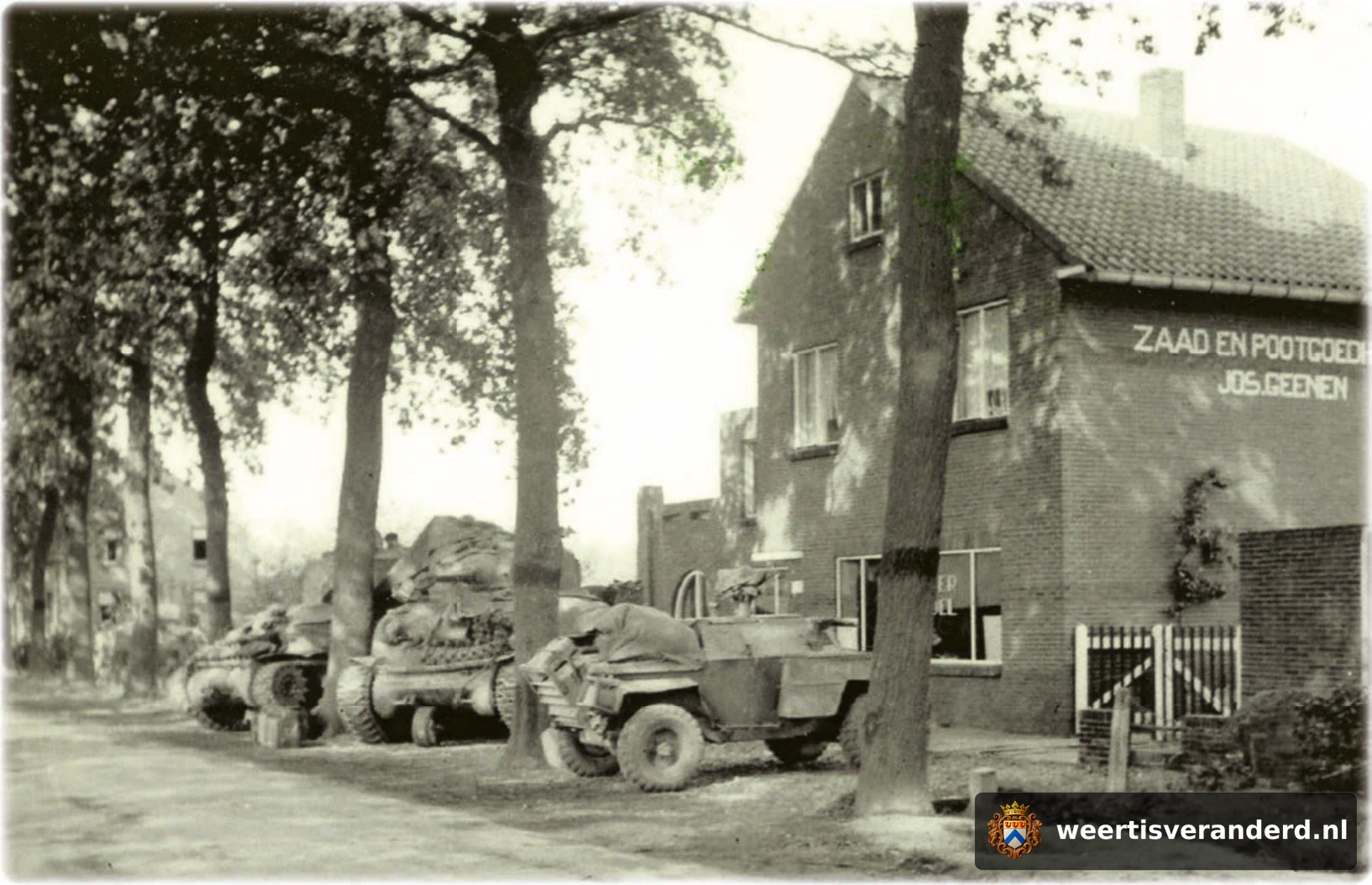 Tanks voor de zaadhandel van Jos Geenen