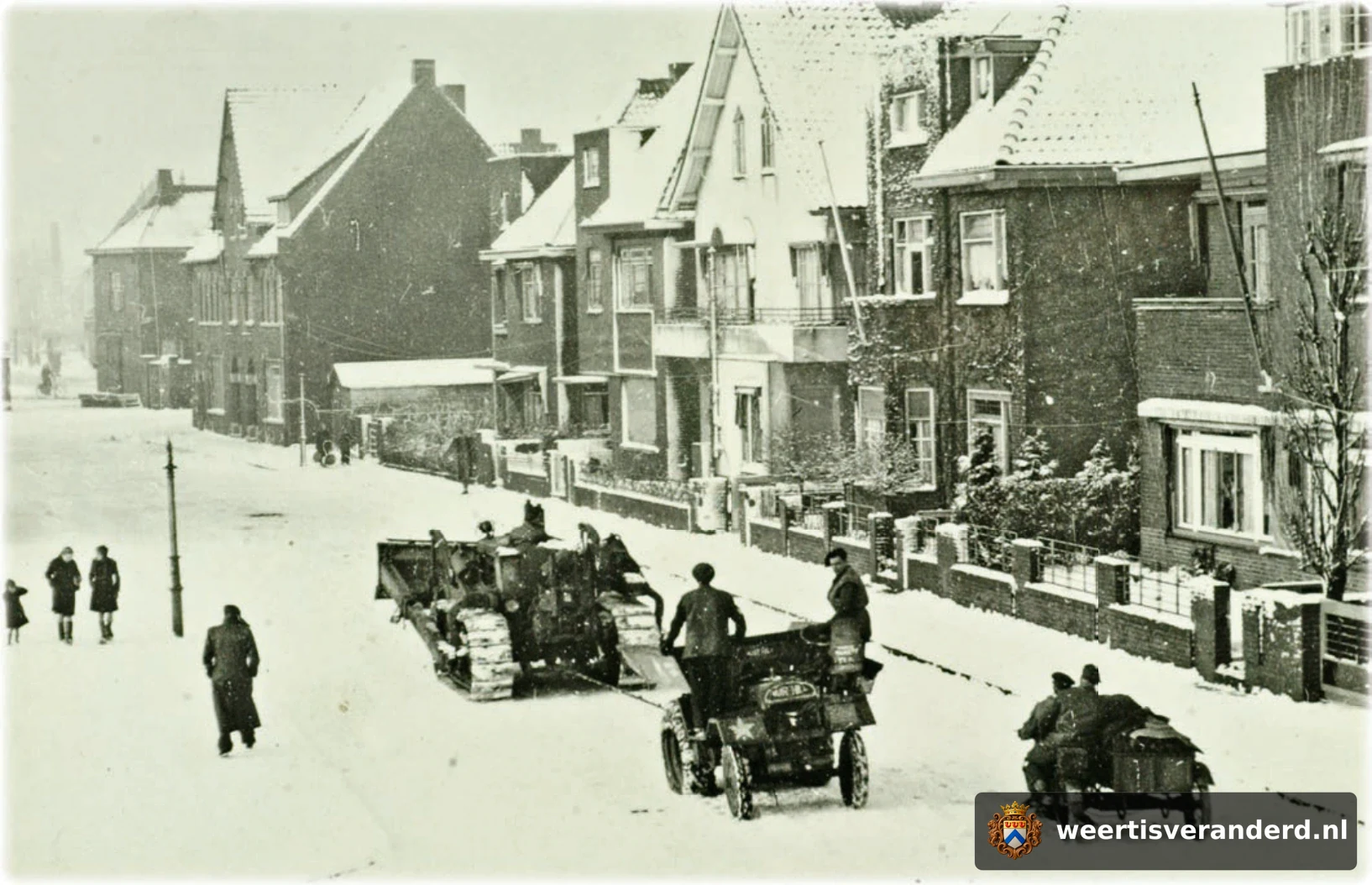 Winter in de Sint Paulusstraat