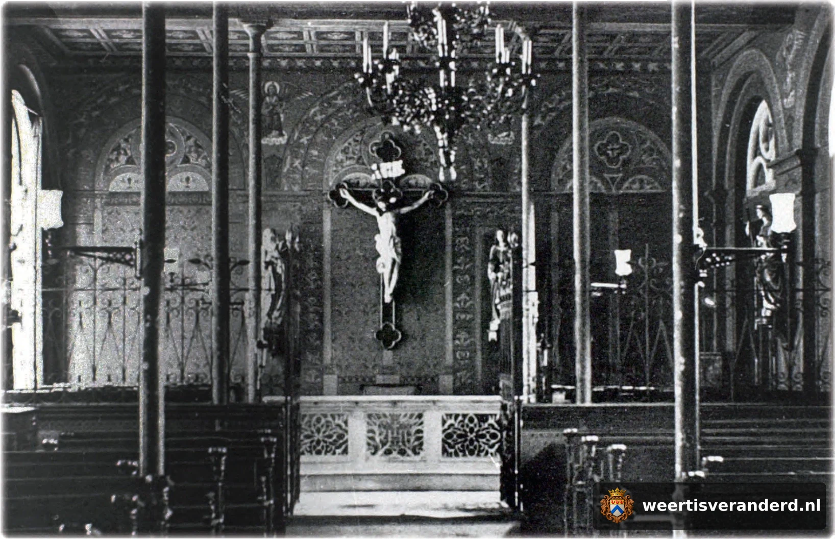 De oude kapel van de zusters Ursulinen