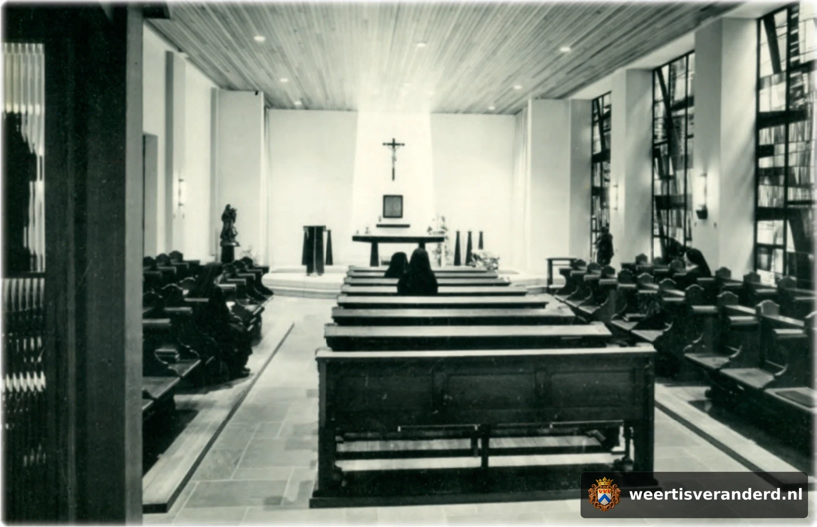 Het vernieuwde interieur van de Ursulinenkapel