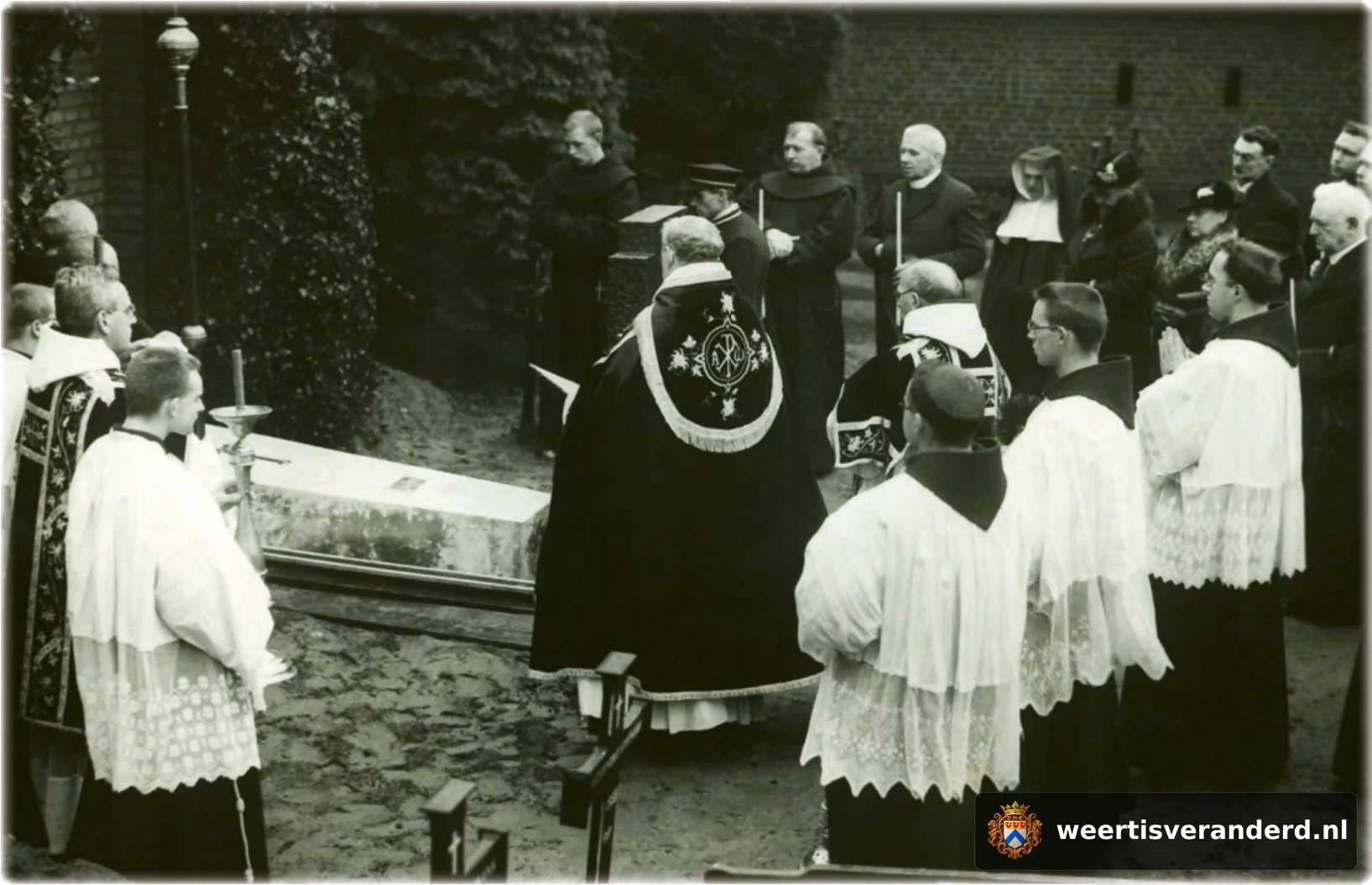Begrafenis van pater Bernardius Klumper