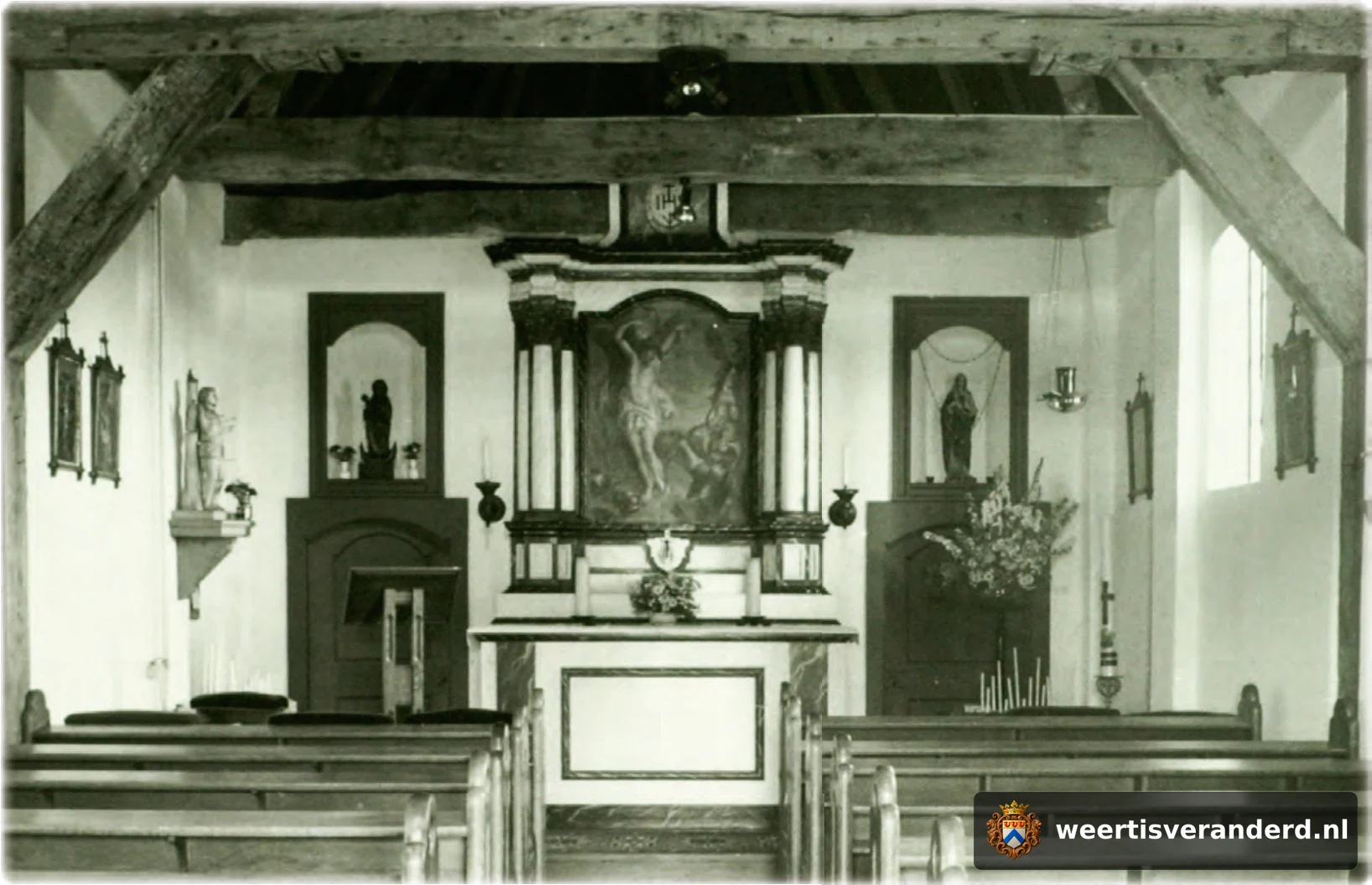 Interieur van de St.-Sebastiaanskapel
