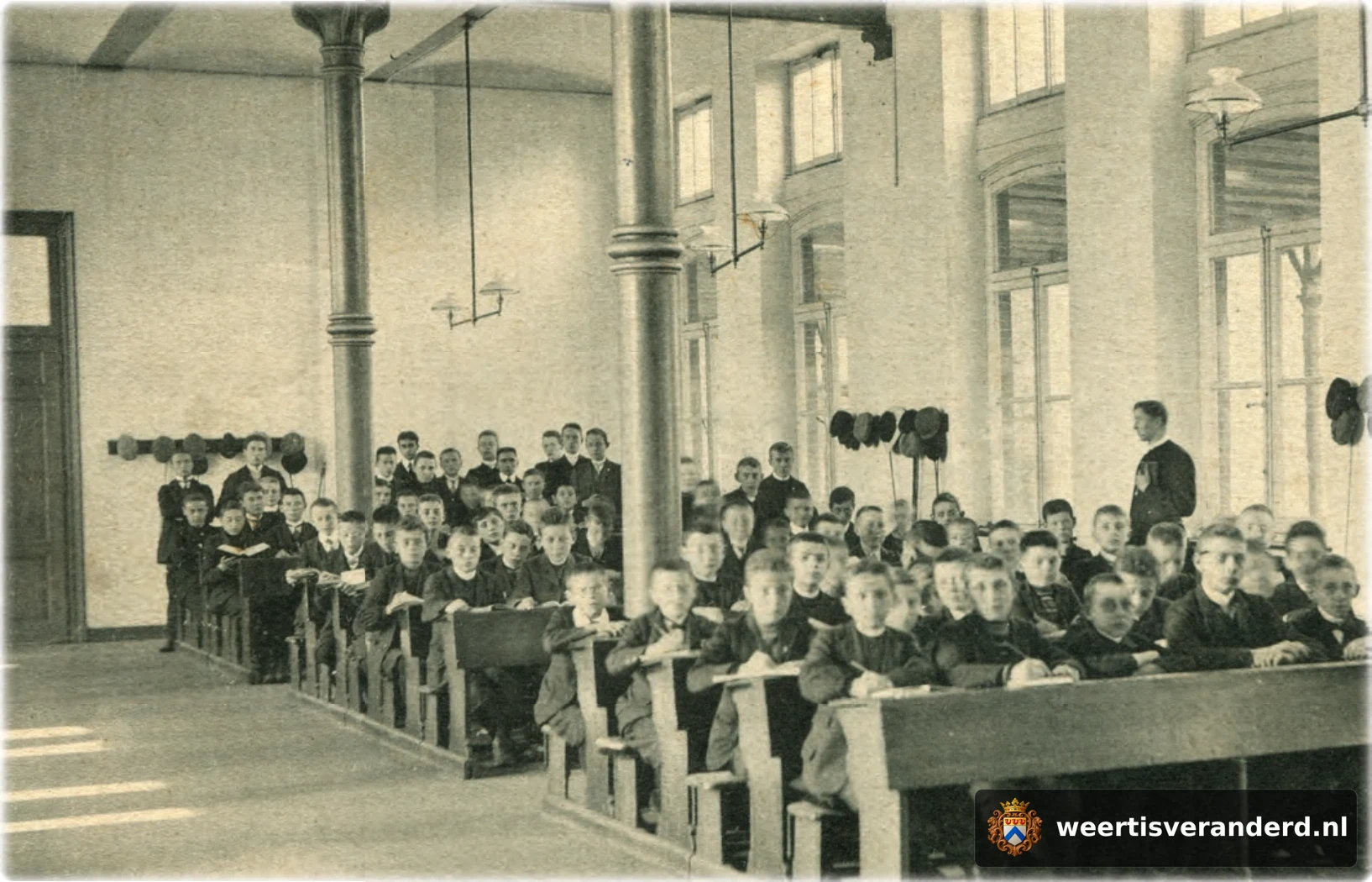 Klaslokaal van het Bisschoppelijk College