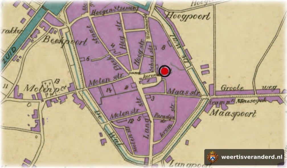 Plattegrond met St.-Louis