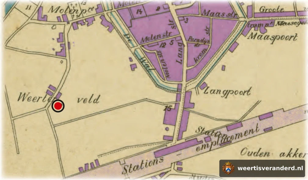 Plattegrond met de Fatimakerk