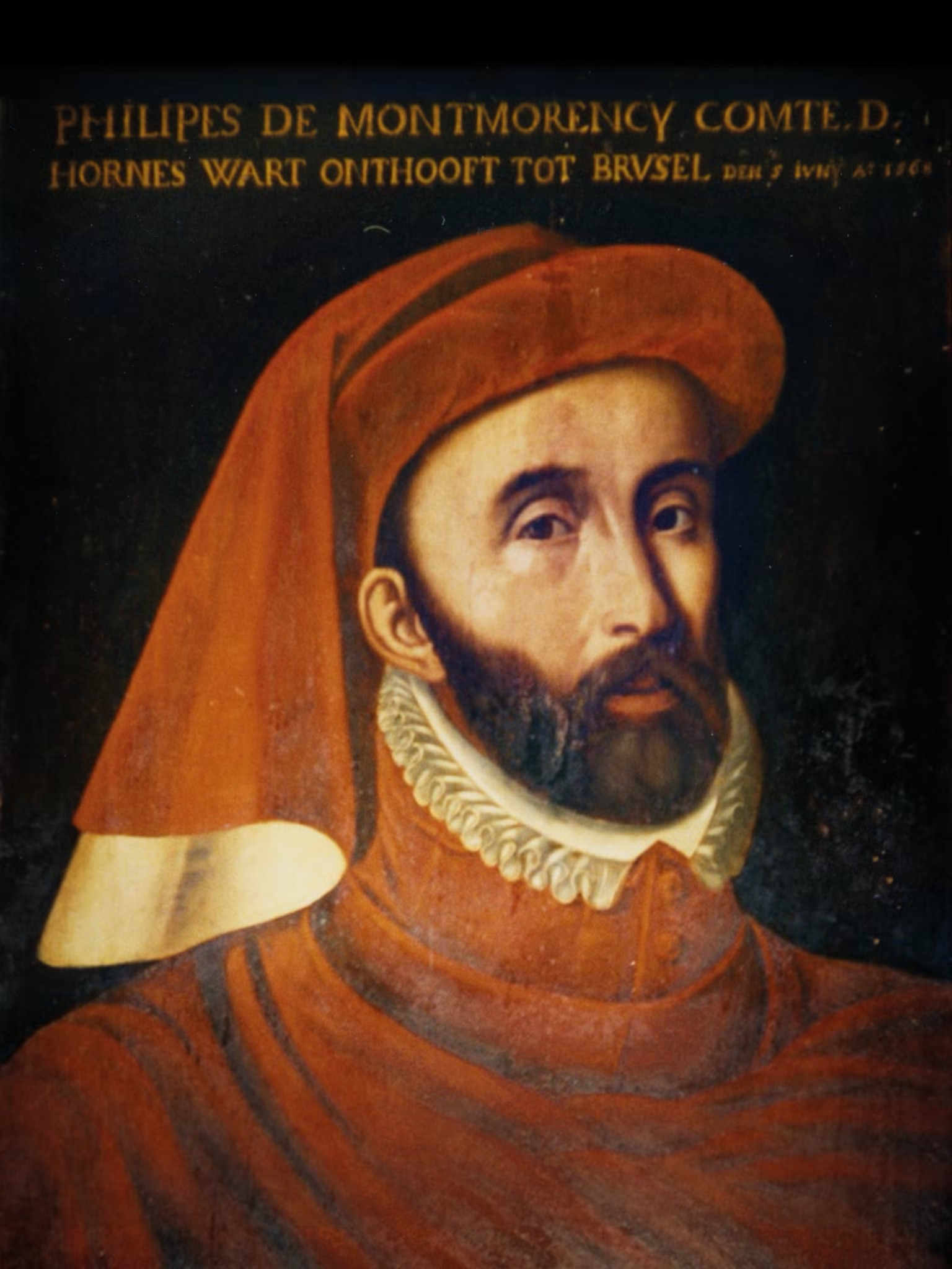 Portret van Philips de Montmorency, graaf van Horne en heer van Weert