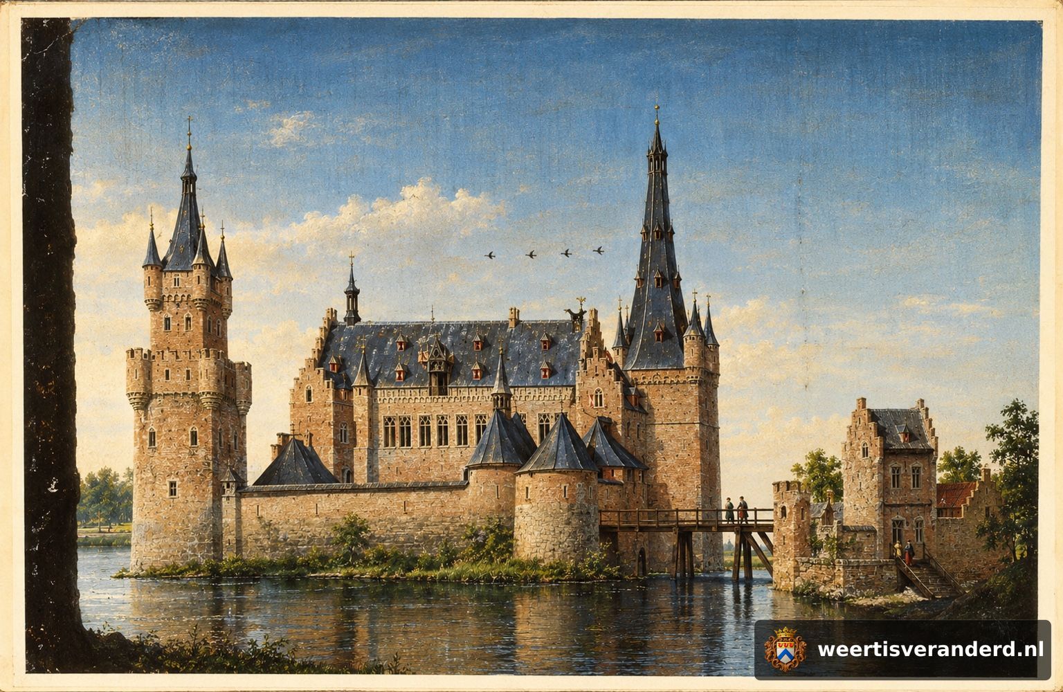 AI-reconstructie in kleur op basis van de memorietafel; geen historische bron