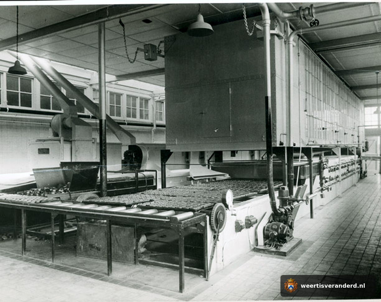Machines in de fabriek van Jos Poell