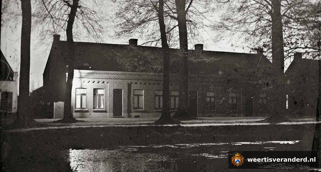 Verdwenen woonhuizen aan de Kasteelswal (1930)