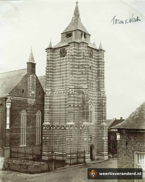 De Martinustoren vóór de verhoging (Datering onzeker (boek: 1899))