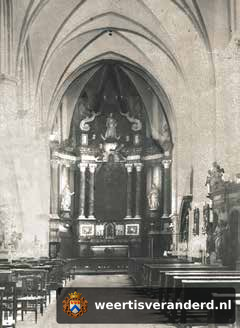 Het Maria-altaar van de Martinuskerk (jaar onbekend)
