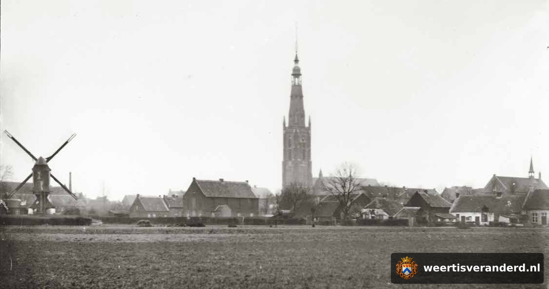 Het verdwenen Moolenstraatje (1900)