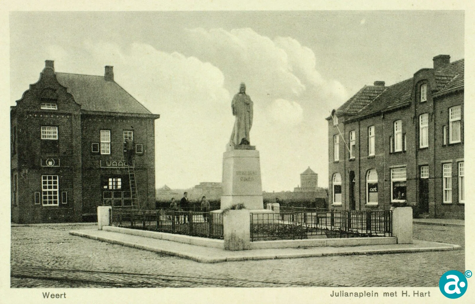 Julianaplein nu Langpoort rond 1934 -
GAW Beeldbank A5449