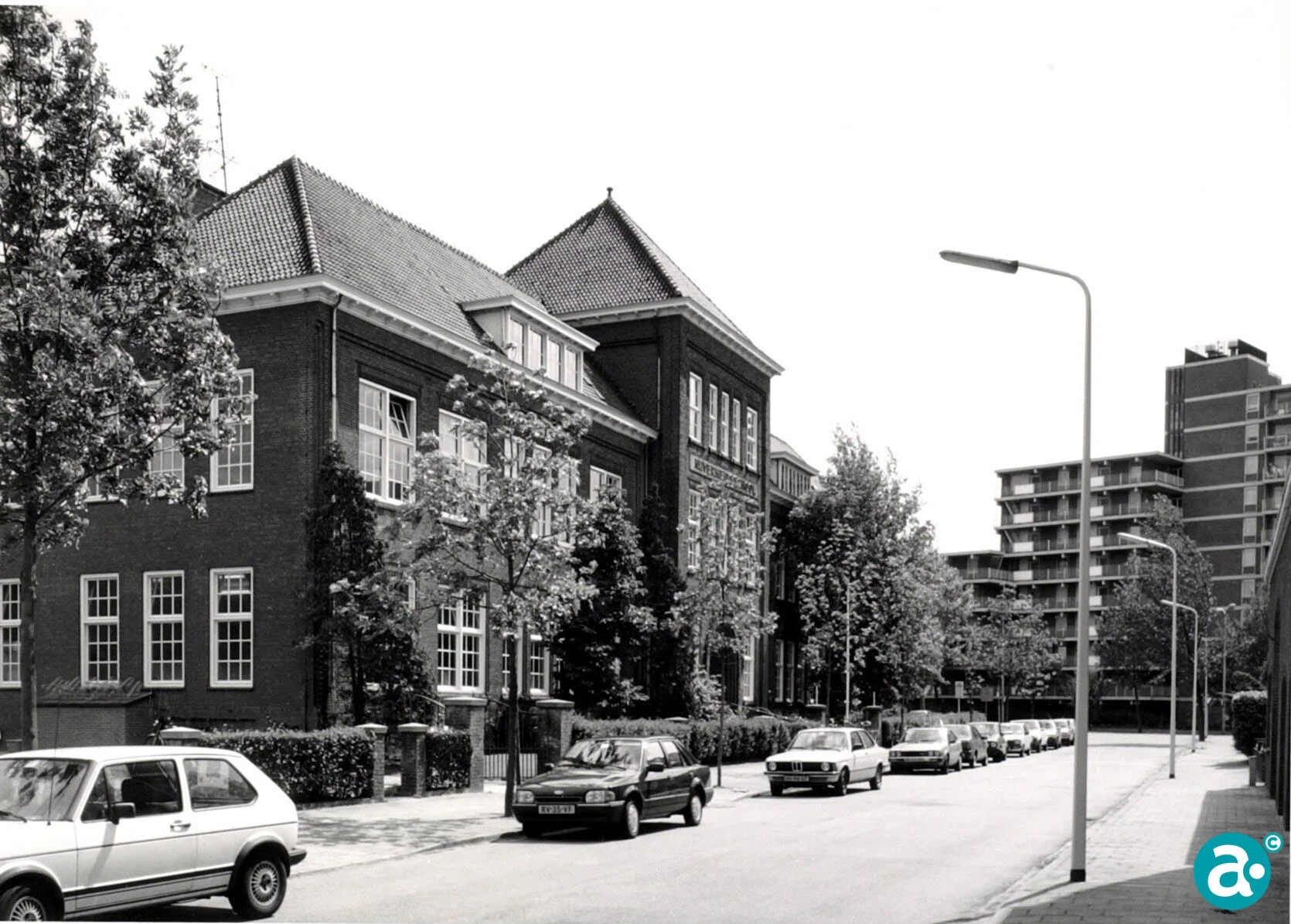 Voormalige LTS Jan van der Croonstraat - GAW Beeldbank A667