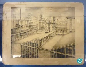 Lithosteen 1894 Schumacher 40x50 -
 Schenking Egelie