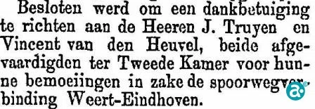 Kanton Weert 5 januari 1900