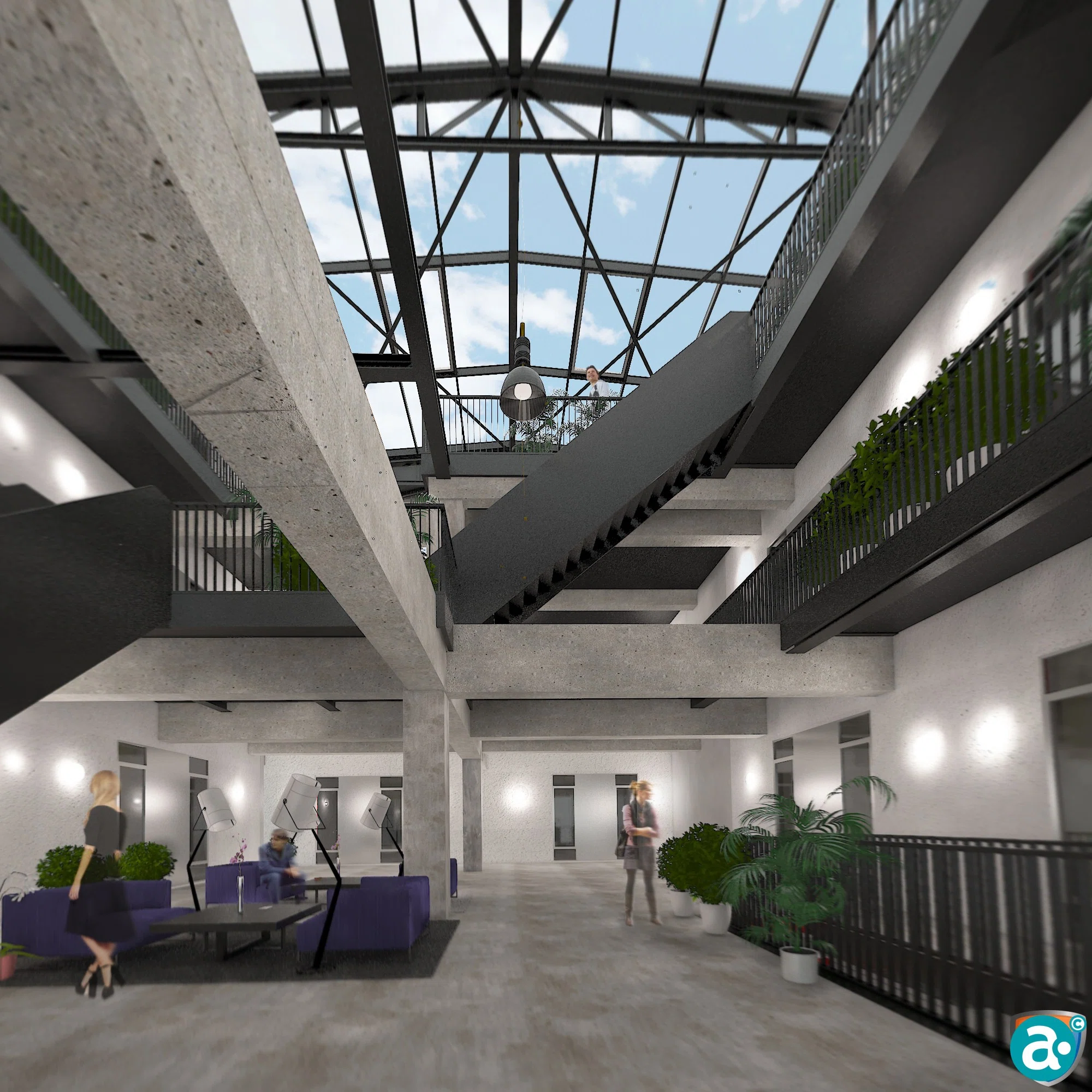 2017.147 - Stationsstaat 16 atrium