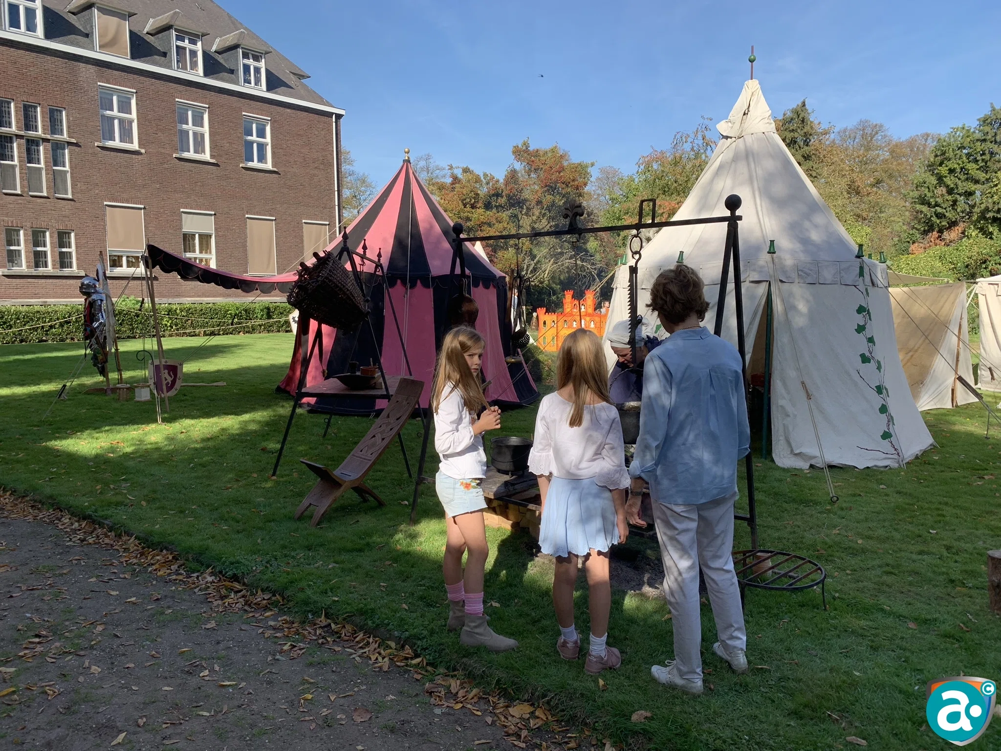 Topdrukte tijdens nationale archeologiedagen in Weert