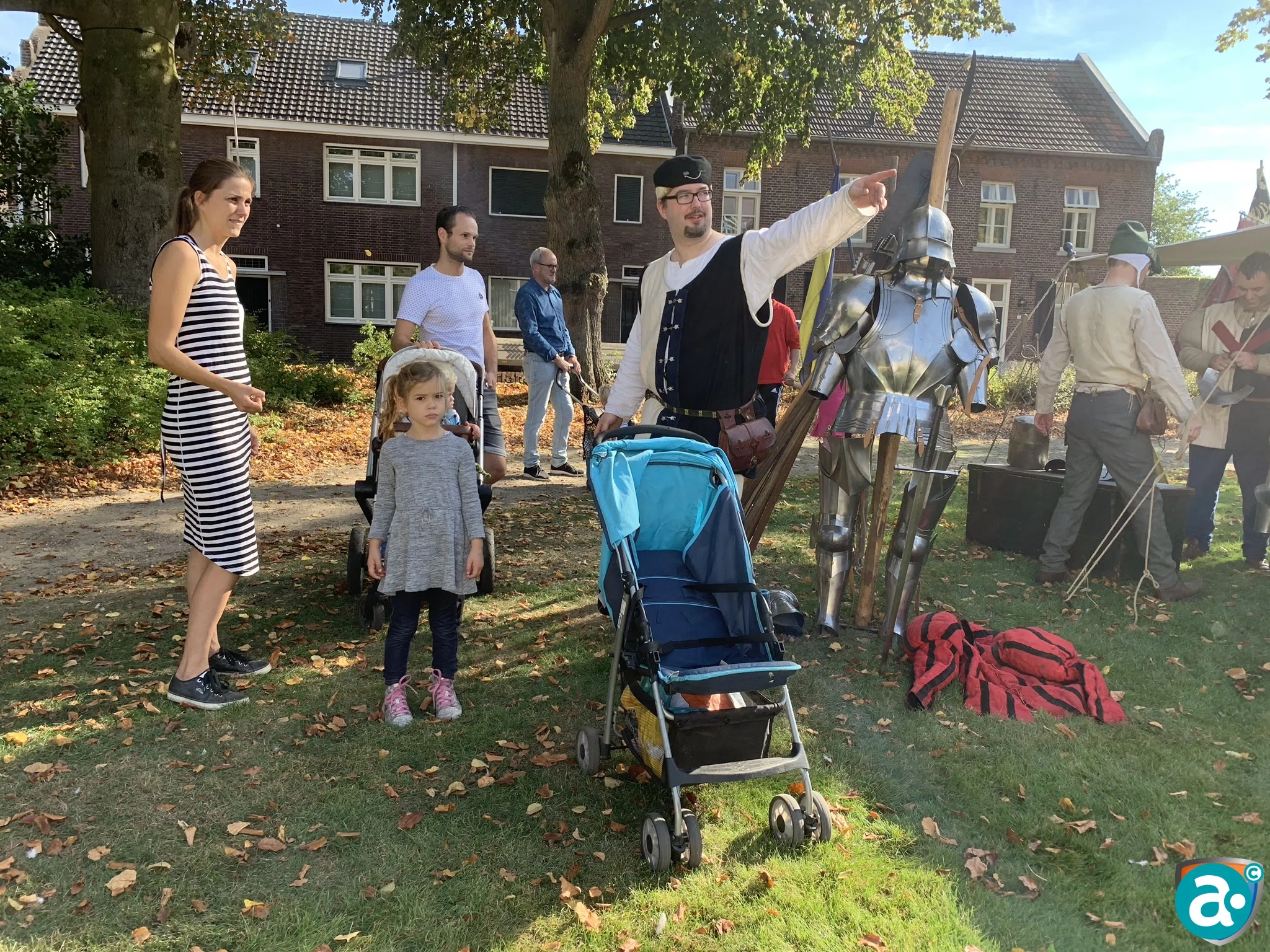 Topdrukte tijdens nationale archeologiedagen in Weert