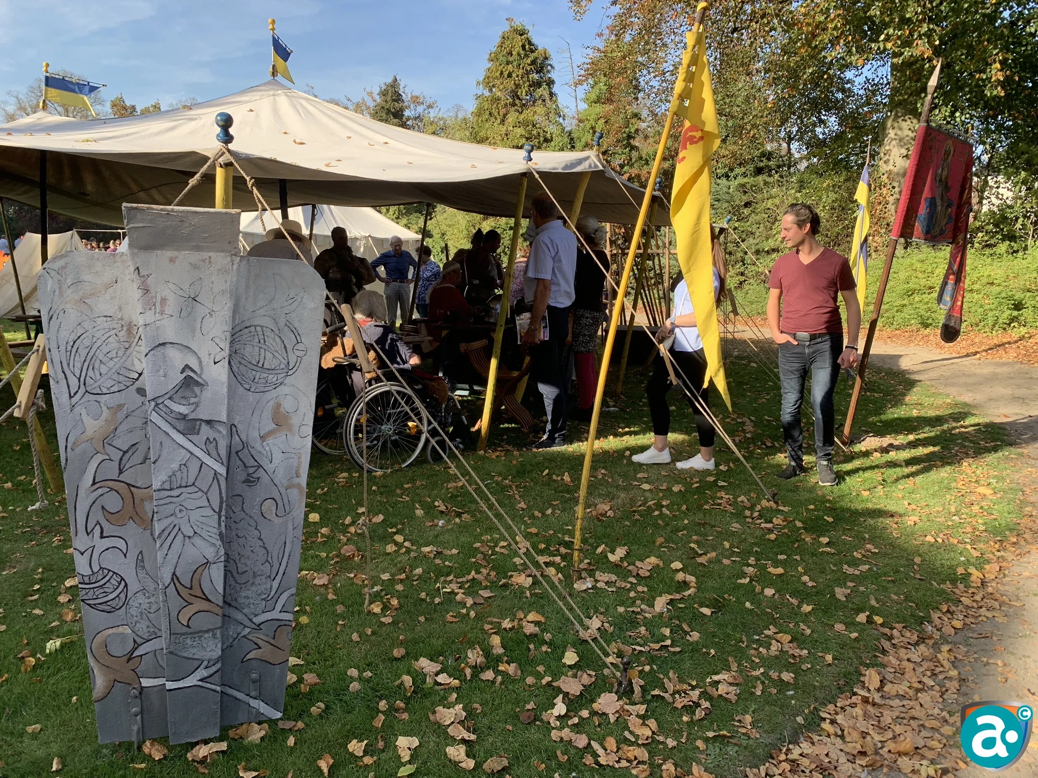 Topdrukte tijdens nationale archeologiedagen in Weert