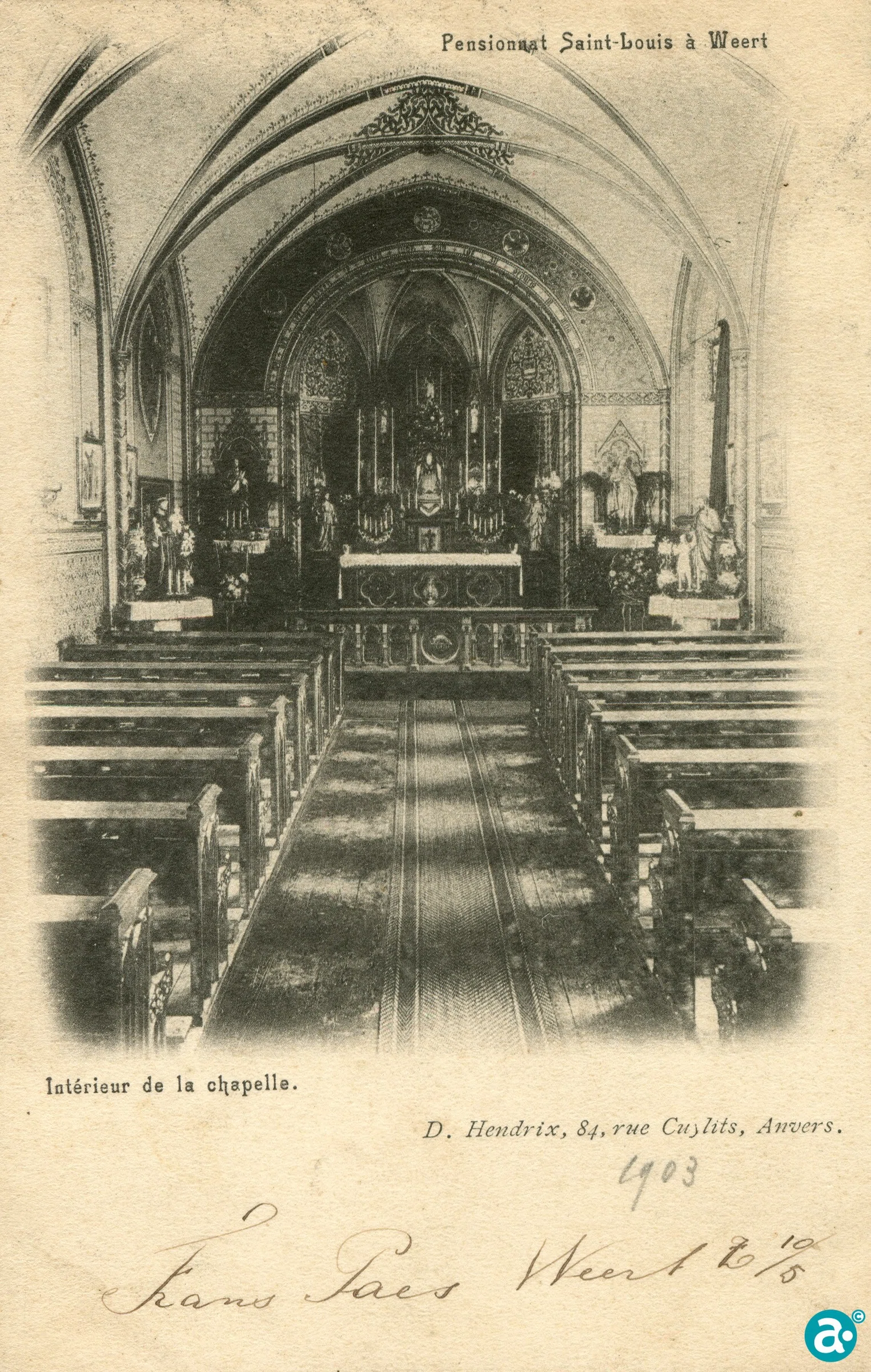 Kapel pensionaat Saint Louis