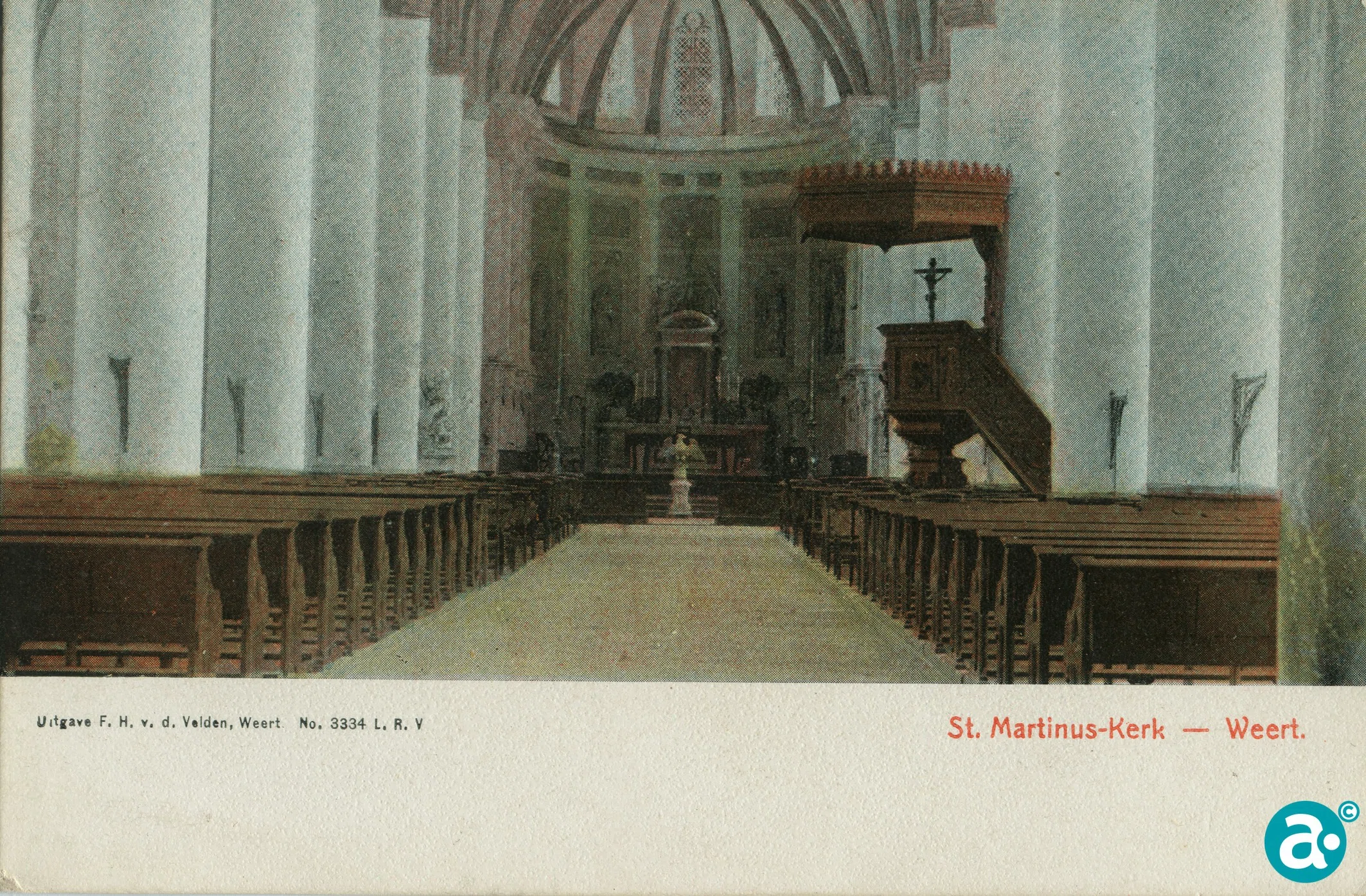Interieur Martinuskerk