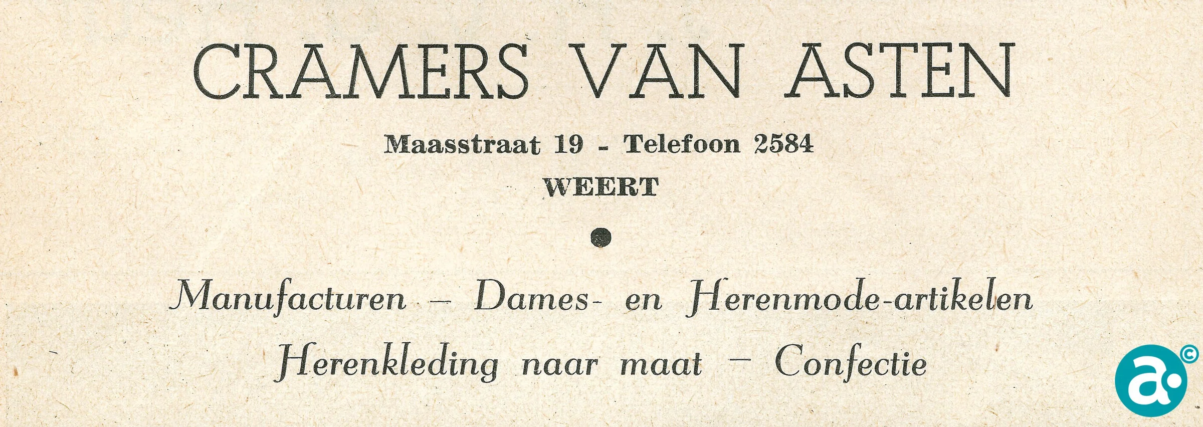 Modezaak Cramers-van Asten