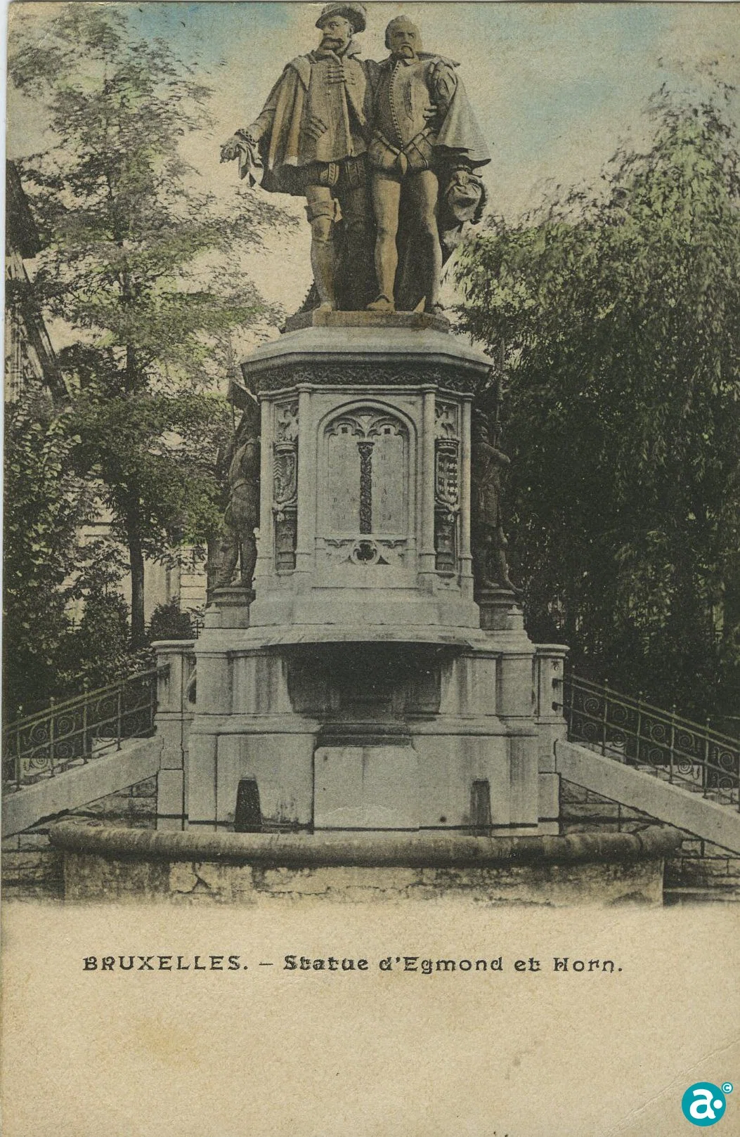 standbeeld graaf Horn en graaf Egmont in Brussel
