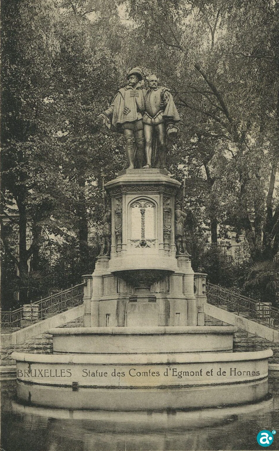 standbeeld graaf Horn en graaf Egmont in Brussel