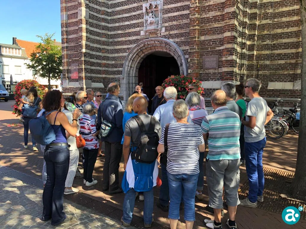 Veel belangstelling voor de stadsgidsen