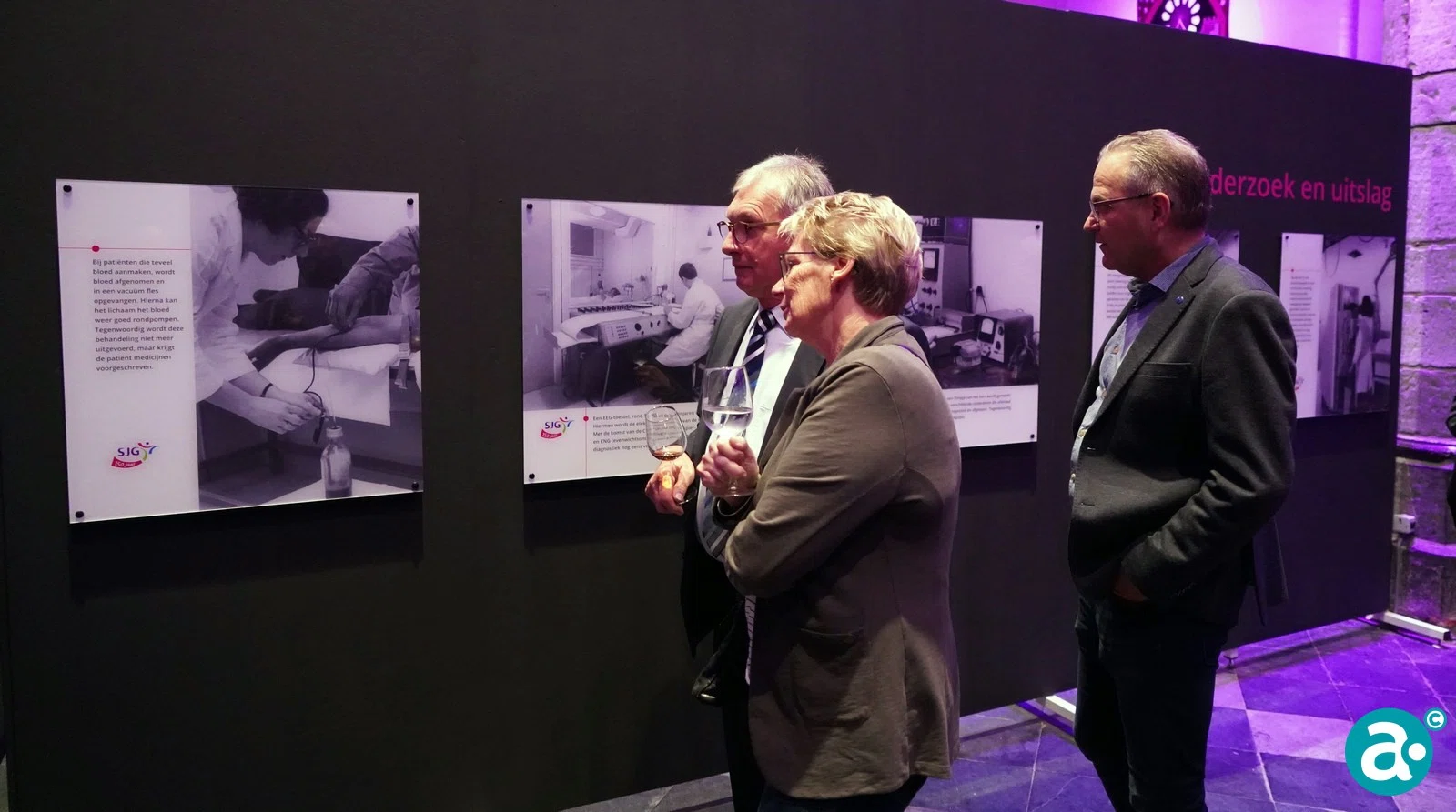 Succesvolle opening expositie 150 jaar SJG Weert