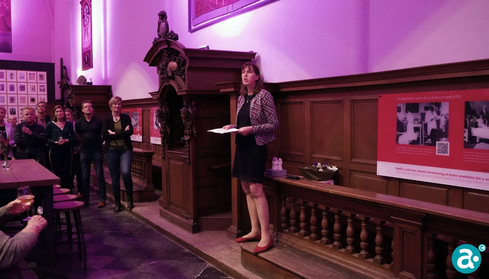 Succesvolle opening expositie 150 jaar SJG Weert