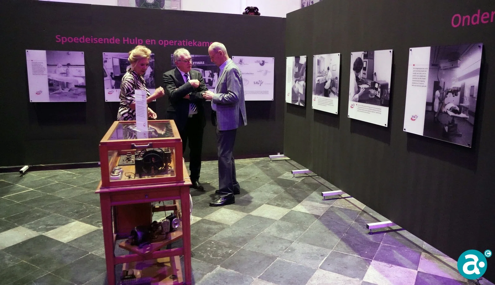Succesvolle opening expositie 150 jaar SJG Weert