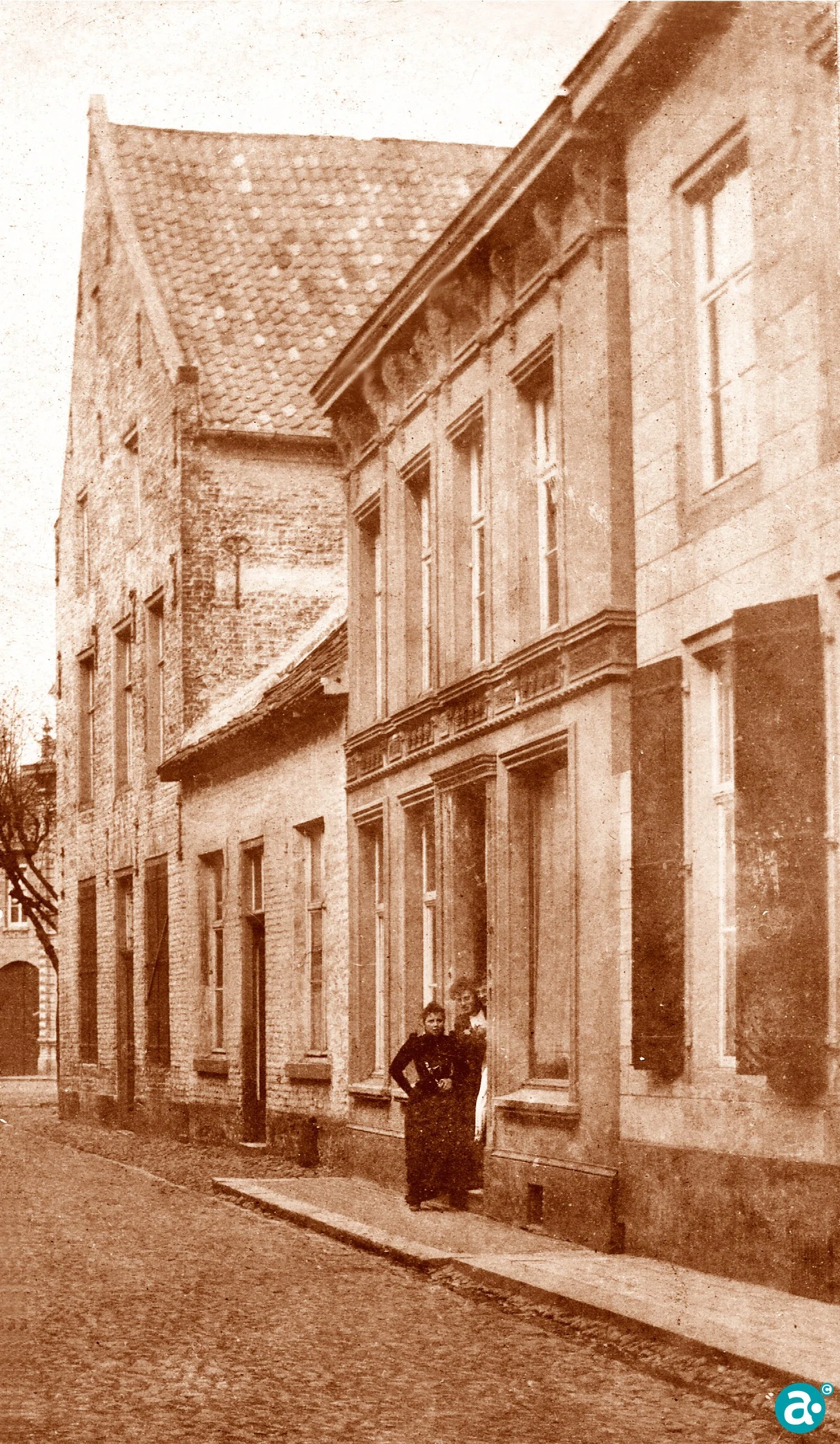 Hoogstraat ca. 1890 Weert