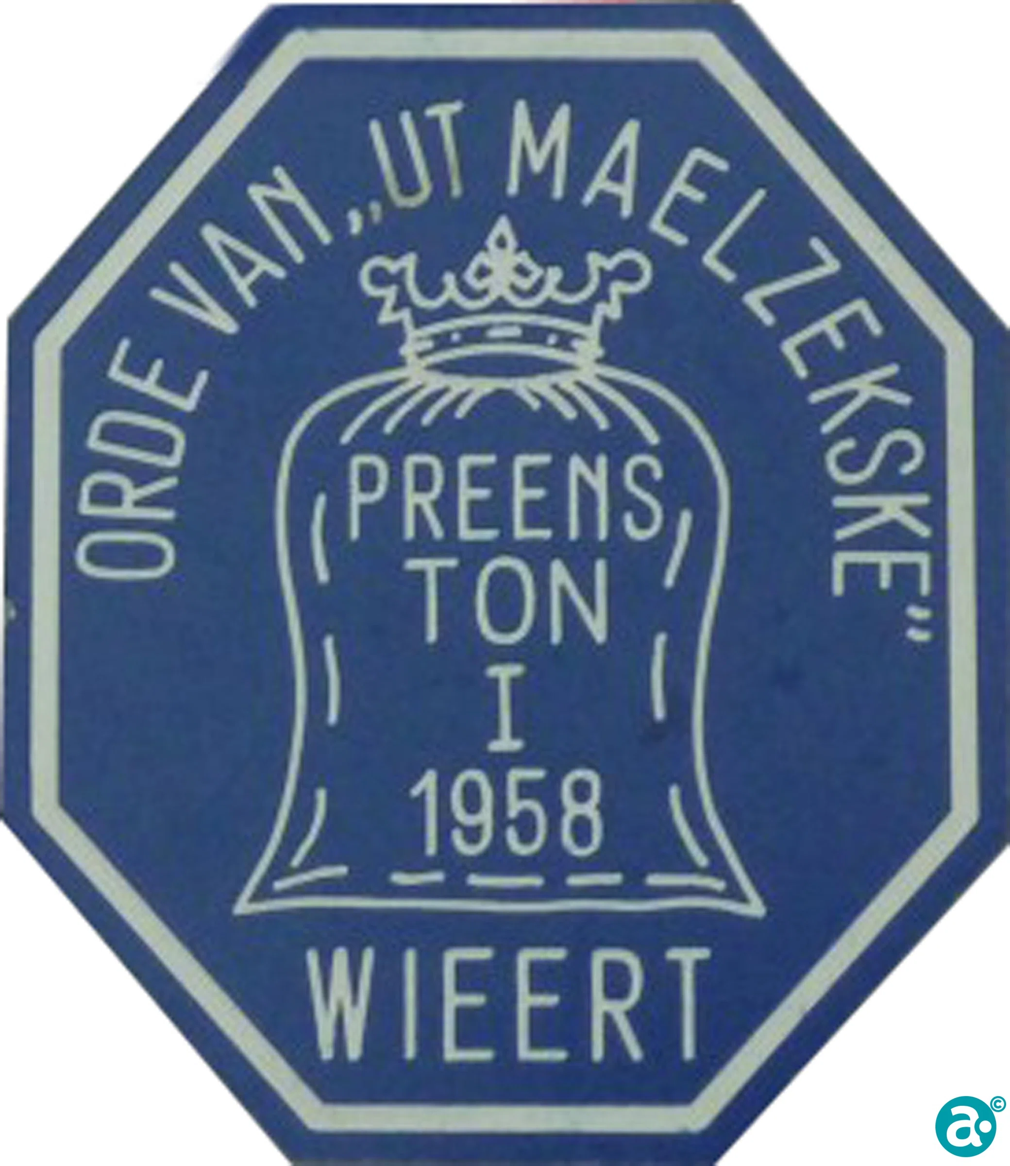 1958 - Ton I Joosten - Orde van ut Maelzekske (1)