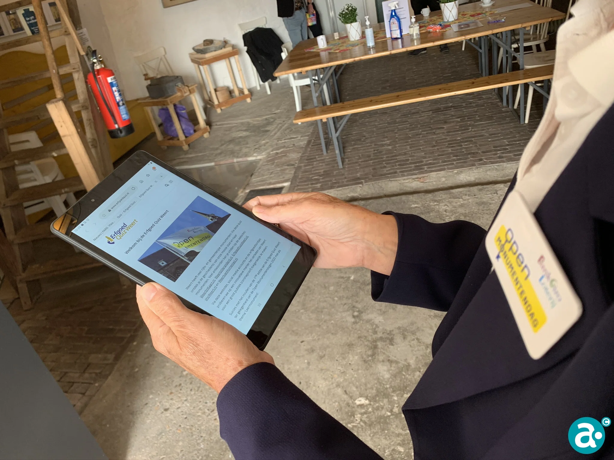 Wethouder Gabriëls opent 'Open Monumentendagen'