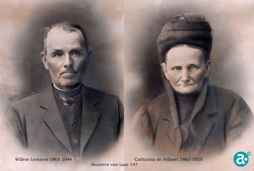 Foto A Willem en Catharina