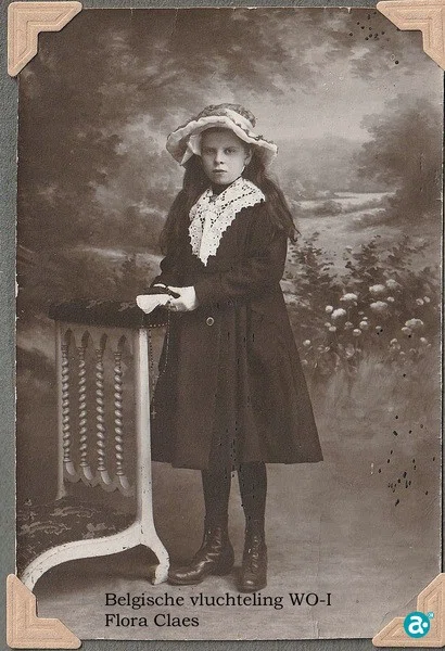 Foto D Flora Claes, Belgische vluchteling_formaat wijzigen