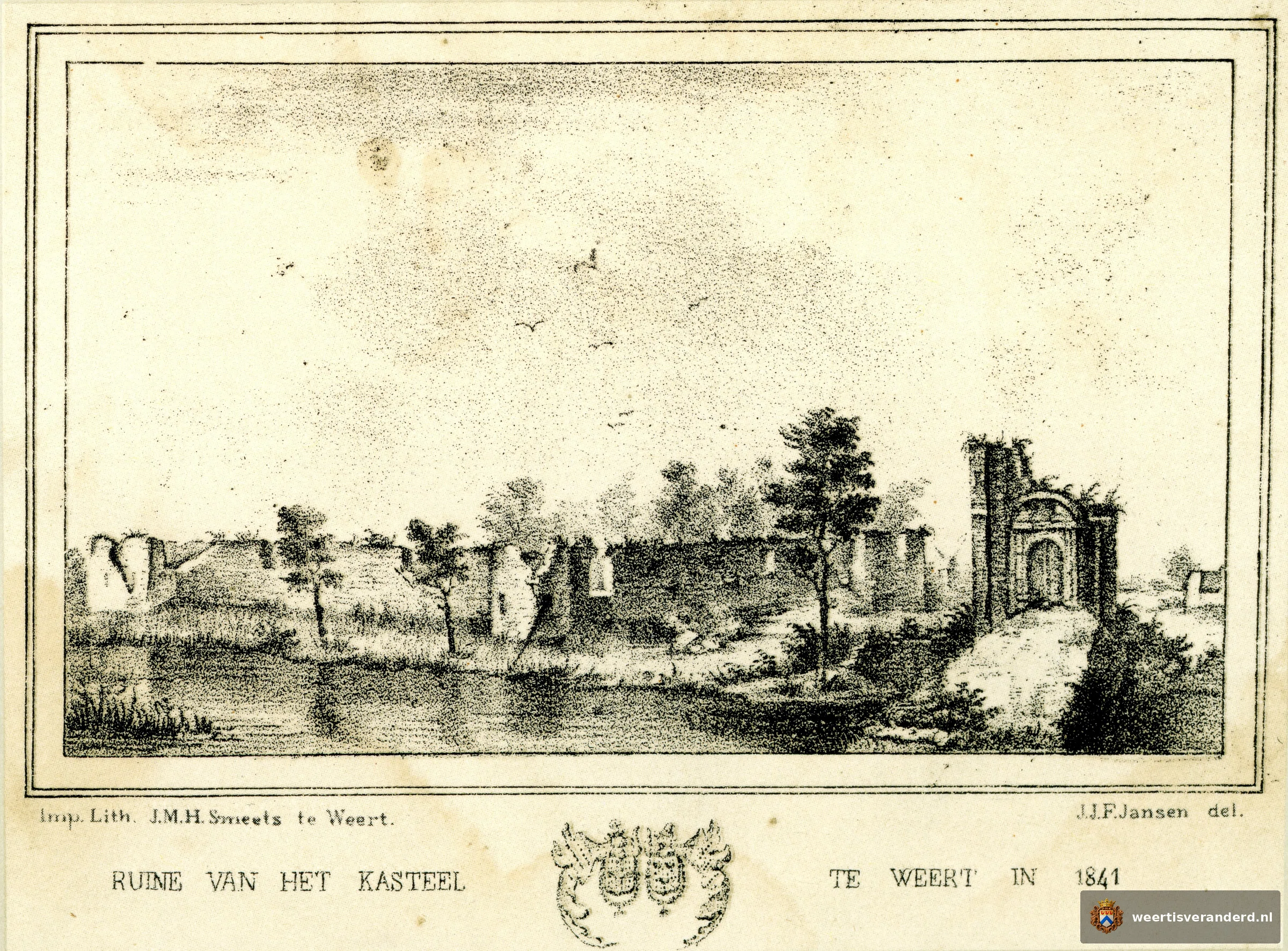 Ruïne kasteel Nijenborgh Weert