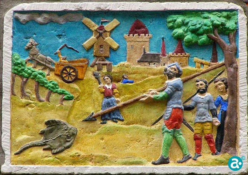 Weertenaren hebben in Haarlem sporen nagelaten. Zo hing er in de Vlamingstraat een gevelsteen met de legende
van de Weertse rogstekers. Deze was gemetseld in een muur van het gildehuis van
lakenbereiders, die ook uit Weert kwamen.
De steen hangt nu in de achtergevel van het
Frans Hals Museum.