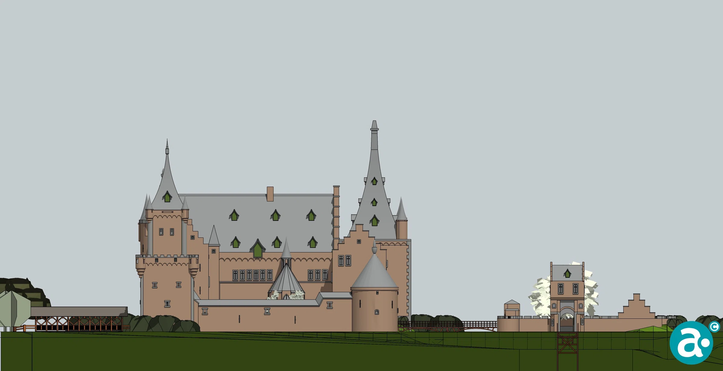 Aanzicht kasteel Weert | Yves Paquay
