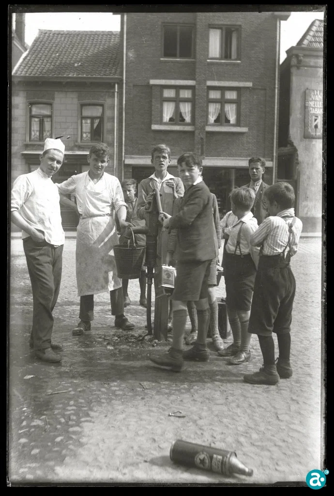 stadspomp op de Markt