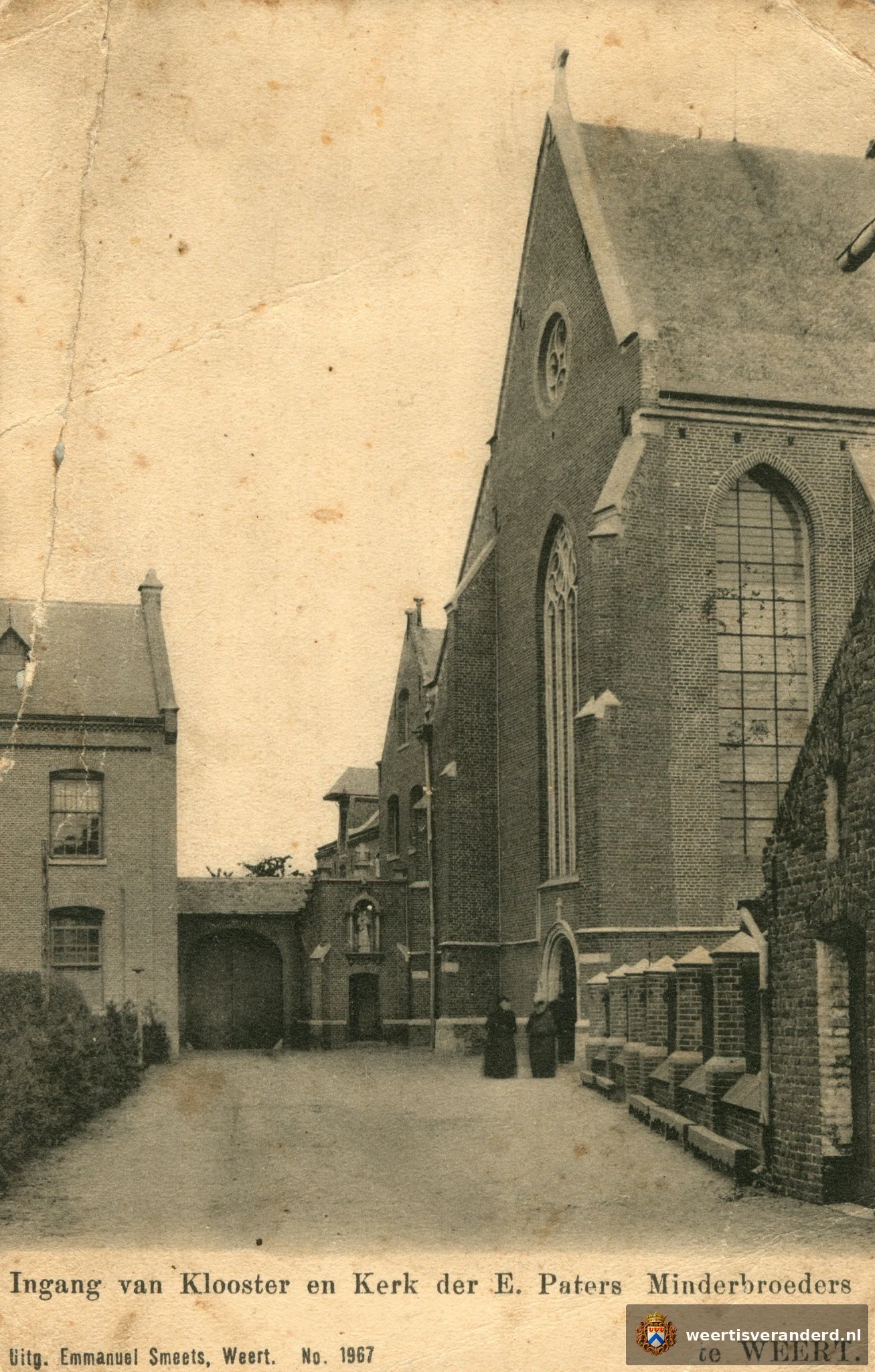 Ingang klooster Minderbroeders