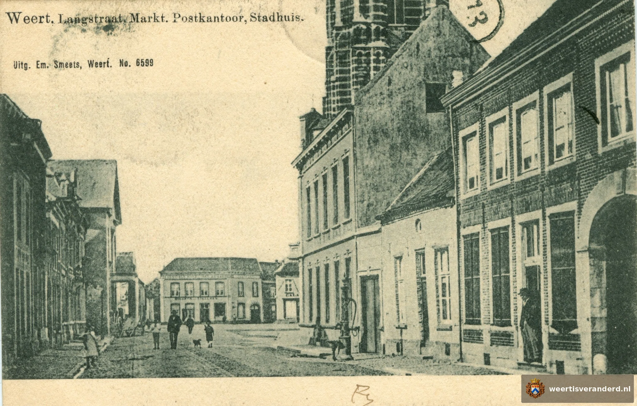 Gezicht op de Markt