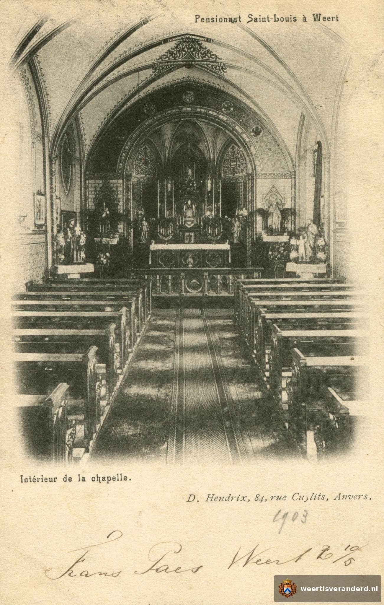 Kapel pensionaat St. Louis