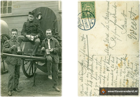 Frans Bergmans en kameraden in Venlo
