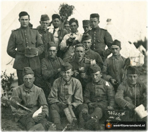 Weerter soldaten in Harskamp